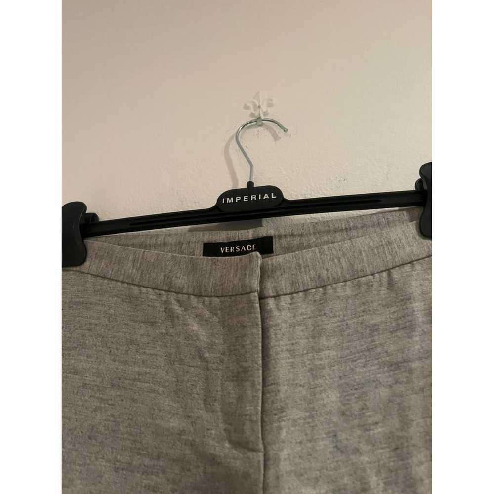 Versace Wool straight pants - image 3