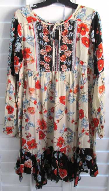 Other Patrons Of Peace Rayon floral Dress Size Sm… - image 1