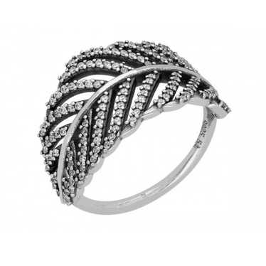 Authentic European PANDORA Light As A Feather CZ R