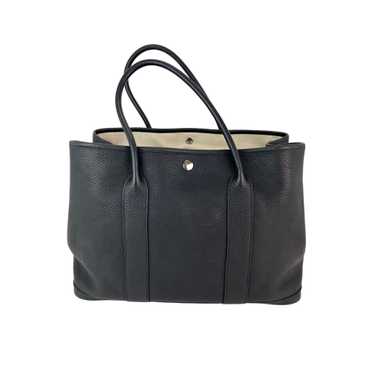 Hermes Hermes Negonda Garden Party MM 36 Black Le… - image 1