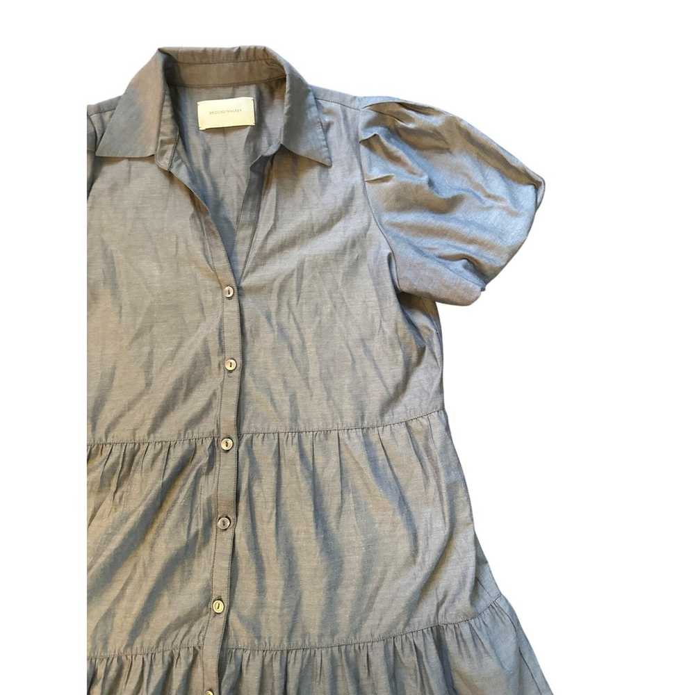 Women M Brochu Walker Havana Shirt Dress Washed S… - image 2