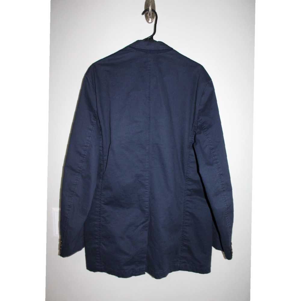 Gap Gorgeous Dark Navy Blue Cotton Sport Coat Bla… - image 5