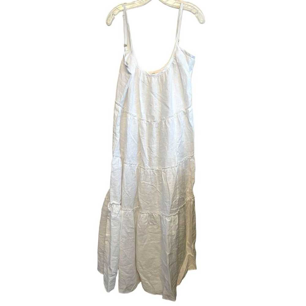 Eberjey Kesia Sleeveless Linen Sleep Nap Dress Si… - image 2