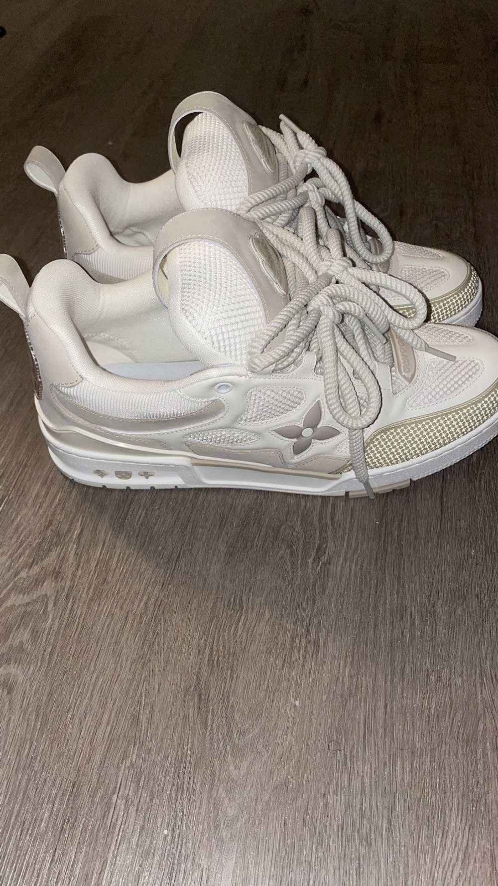 Louis Vuitton White/Cream Louis Vuitton sneakers - image 1