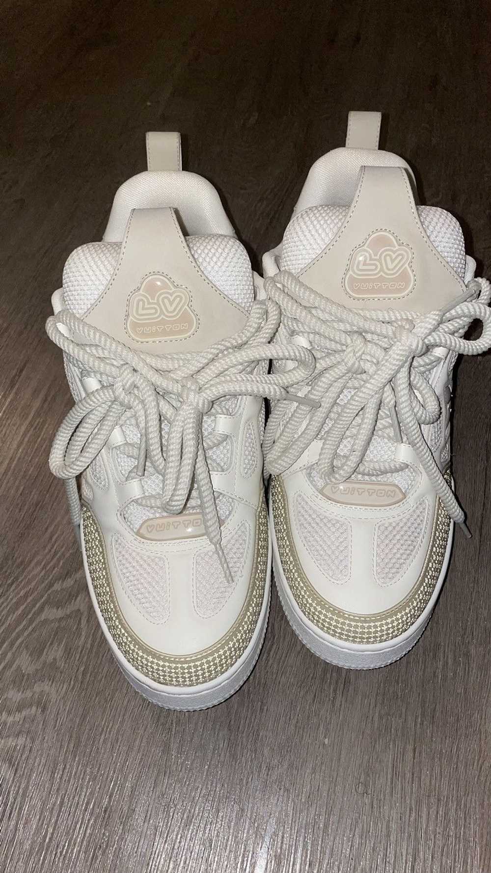 Louis Vuitton White/Cream Louis Vuitton sneakers - image 7