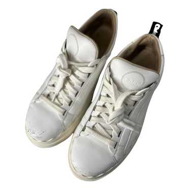 Chloé Lauren leather trainers - image 1