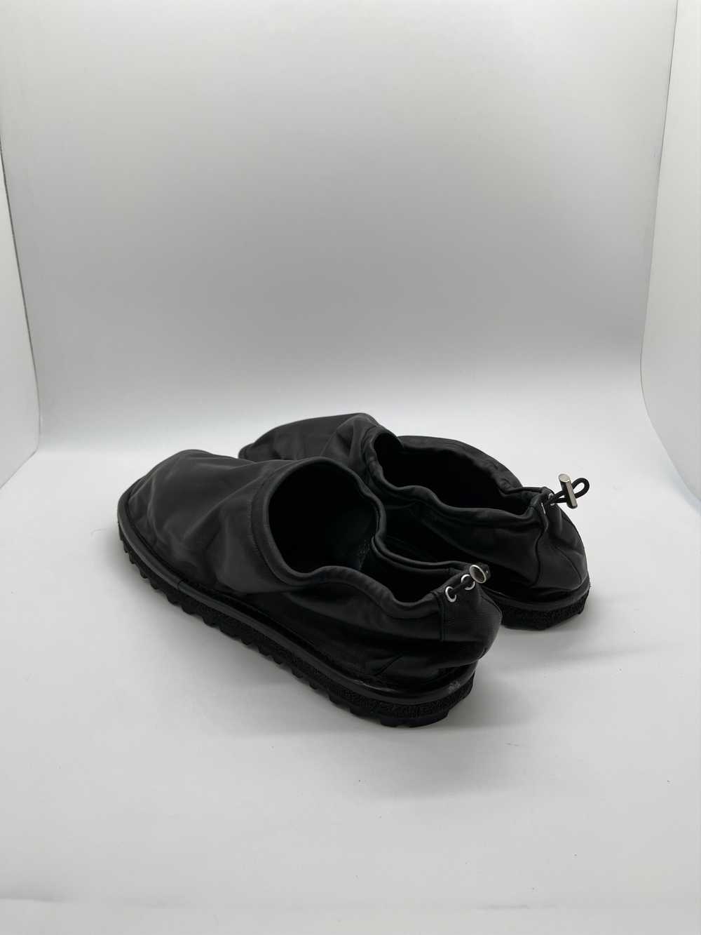 Dries Van Noten Leather Drawstring Slippers - image 2