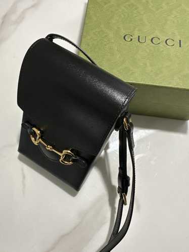 Gucci Gucci Horsebit 1955 mini bag black