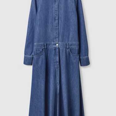 COS A-LINE DENIM DRESS Size M