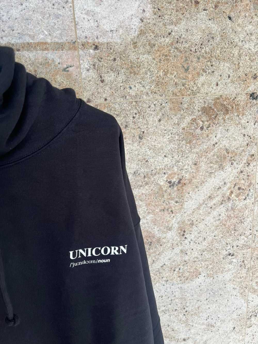 Vetements Unicorn Logo Hoodie in Black - image 2