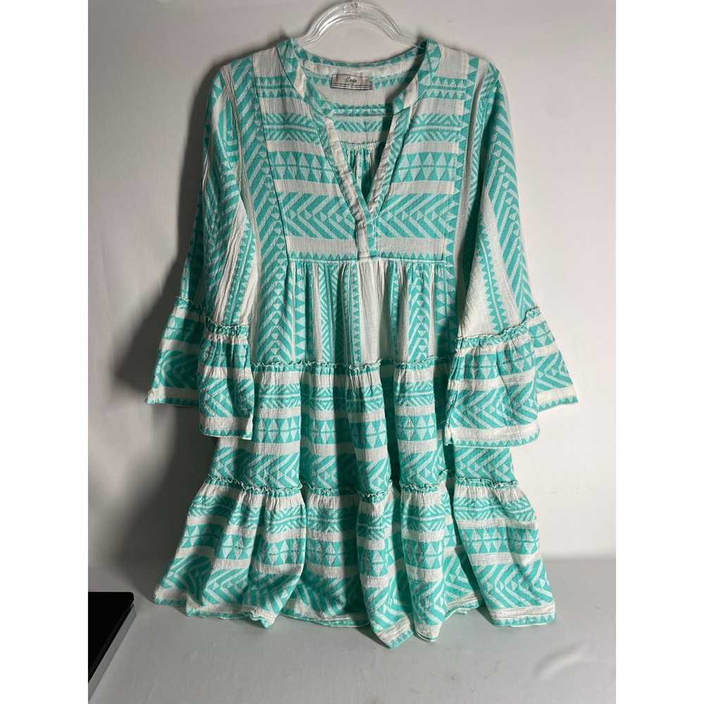 Devotion Twins Embroidered Ella Tunic Dress Size … - image 1