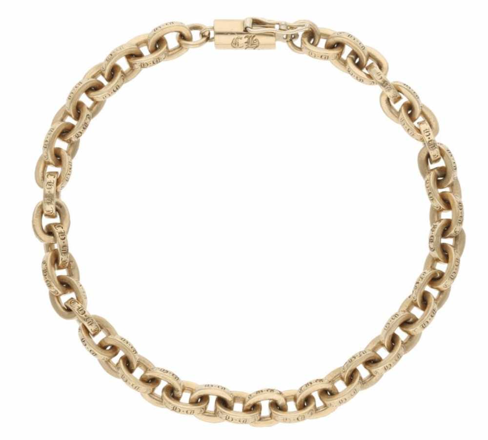 Chrome Hearts Chrome Hearts 22K Gold Paper Chain … - image 2