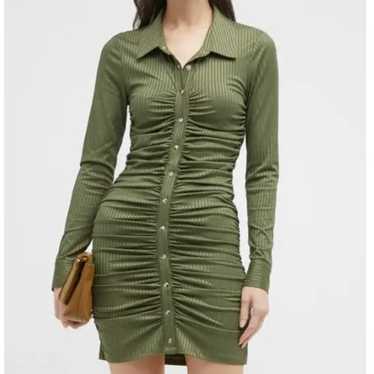 Veronica Beard Davila Ruched Mini Dress Women's S… - image 1