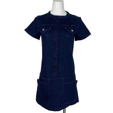 See by Chloe Indigo Denim Shift Dress 38 US/6 Indi