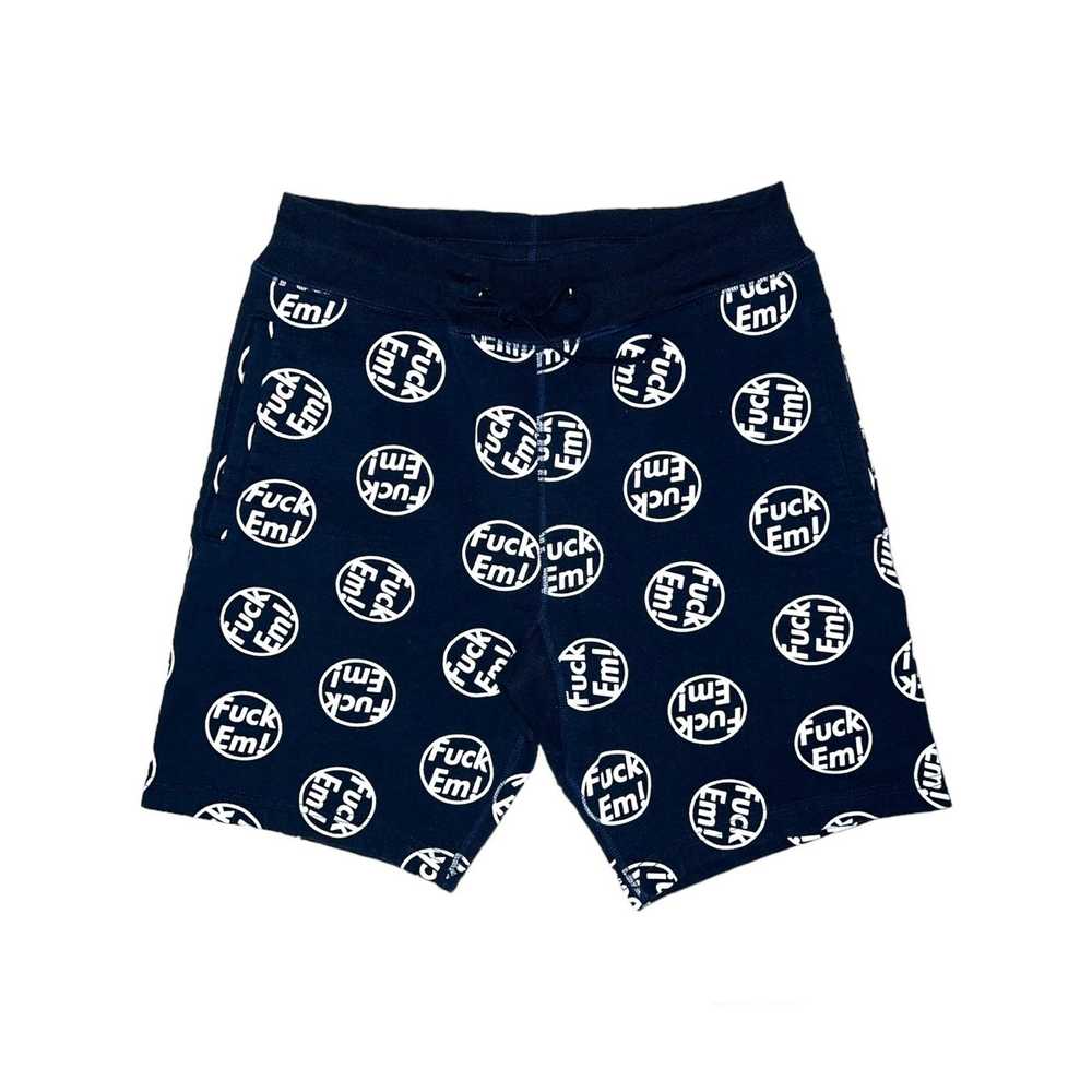 Supreme Supreme FW14 ‘Fuck Em’ Sweatshorts - image 1