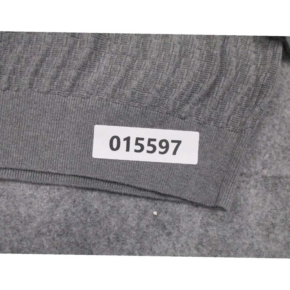 Jos. A. Bank Luxurious Gray Knit Pullover Sweater… - image 8