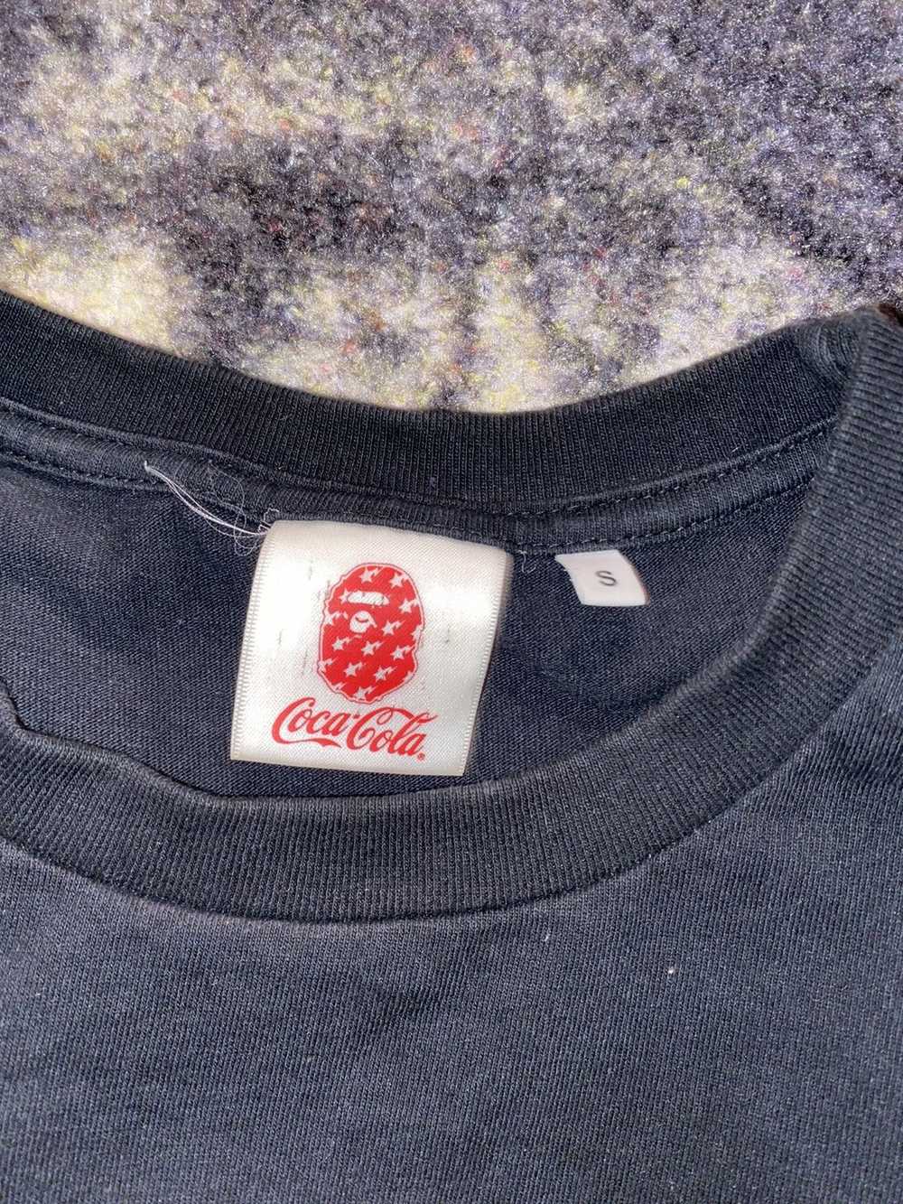 Bape × Coca Cola Bape x Coca Cola Tee Black - image 2