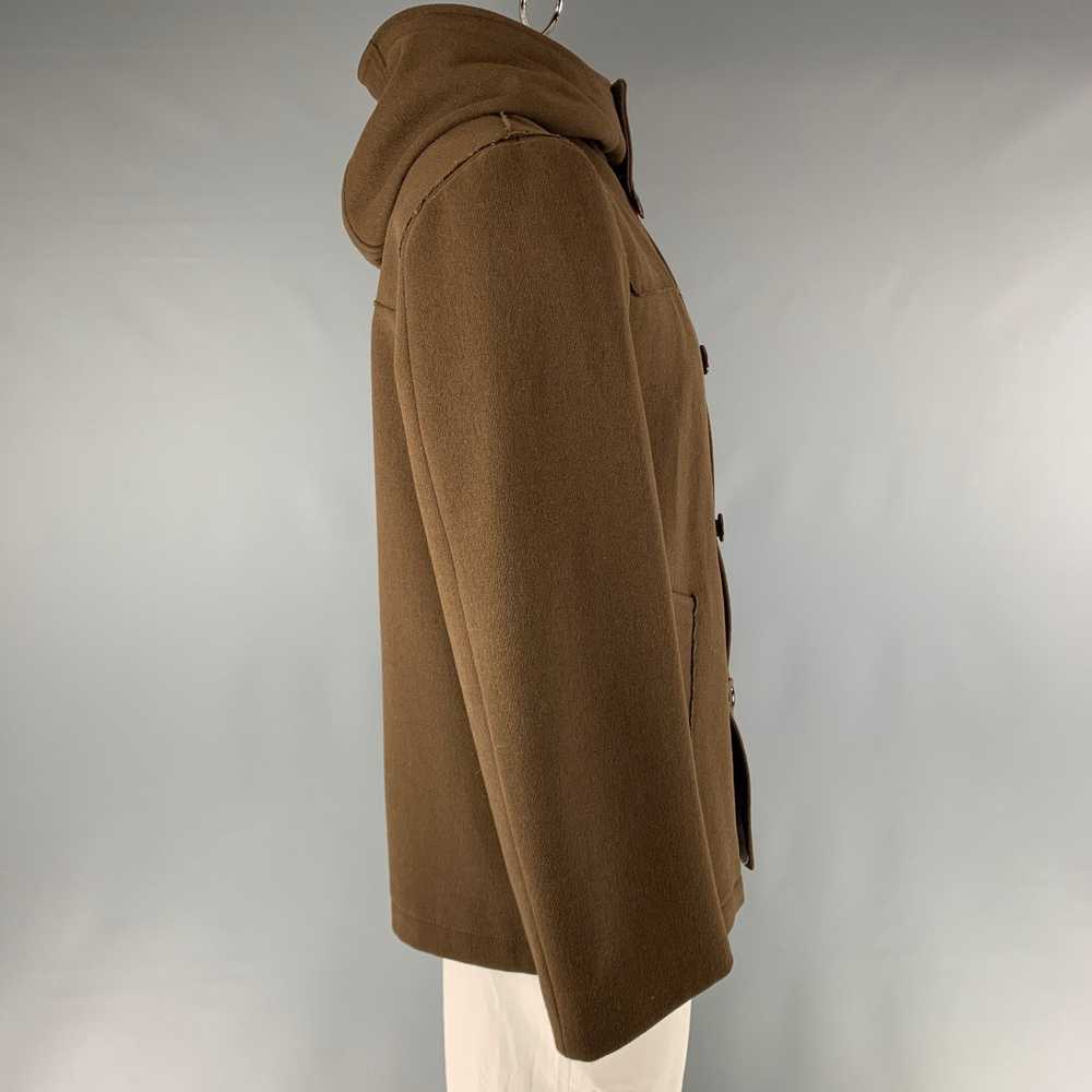 Marc Jacobs MARC JACOBS Chest Brown Wool Hooded C… - image 3