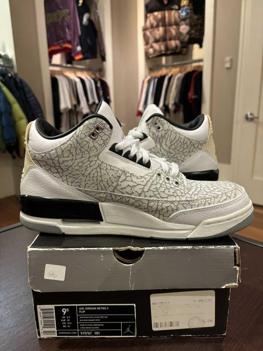 Jordan Brand Jordan 3 Retro White Flip - image 4