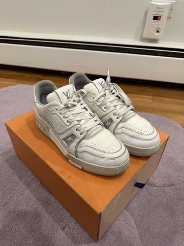 Louis Vuitton LV Trainer Low #54 Signature White