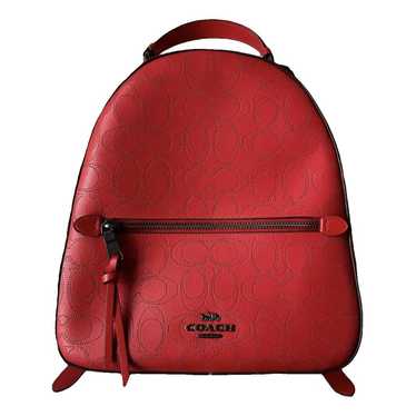 Coach Leather backpack