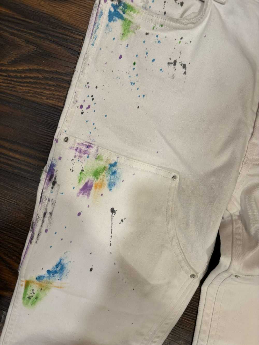 Amiri Amiri paint splatter jeans - image 2