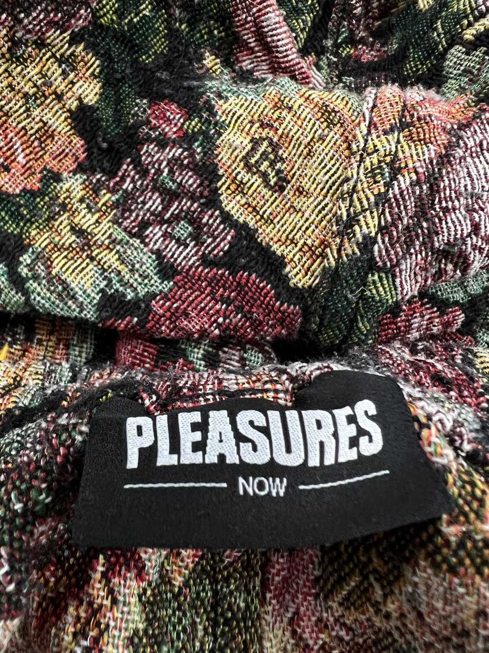 Pleasures Pleasures Woven Floral Flower Embroider… - image 4