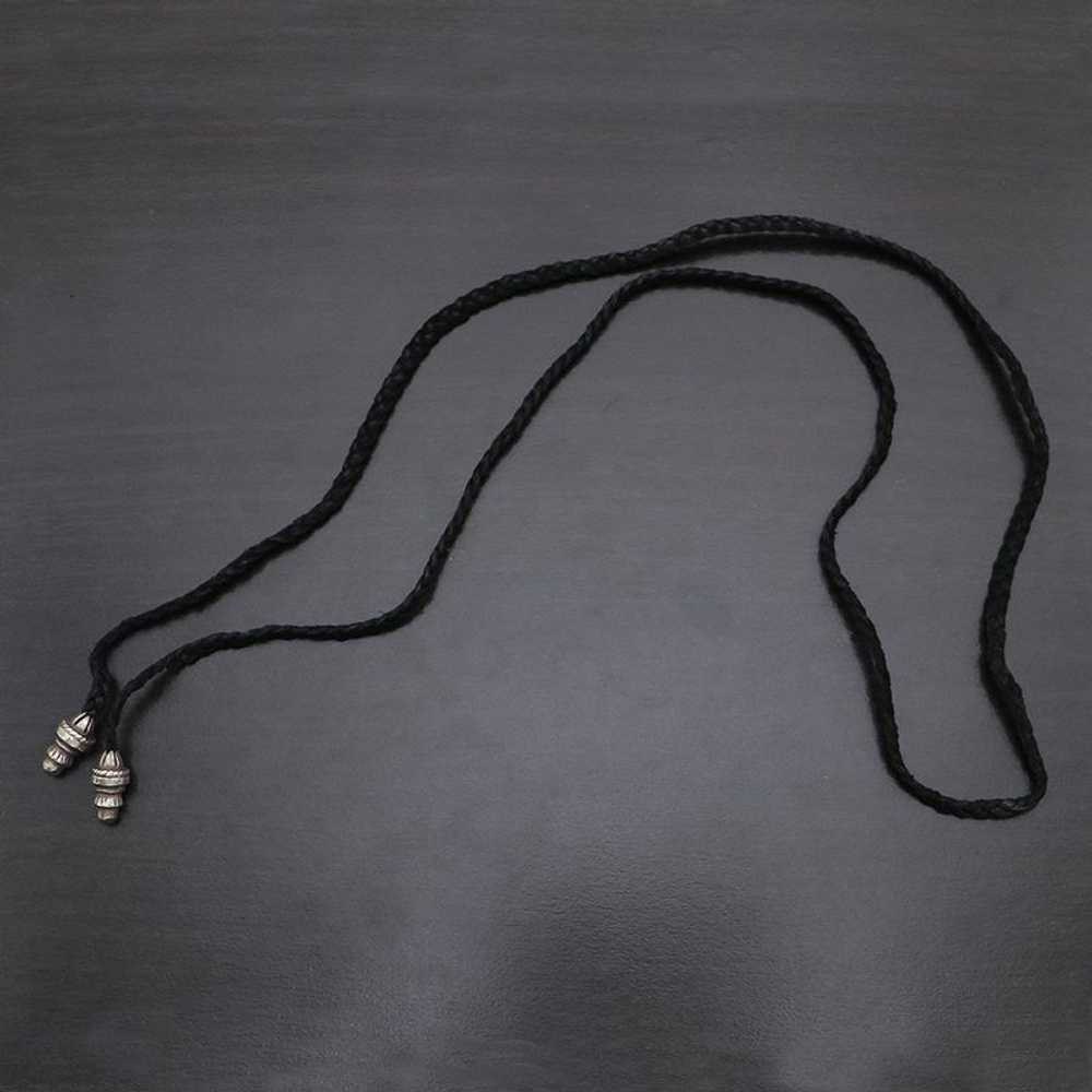 Chrome Hearts Chrome Hearts Bolo Leather Necklace - image 4