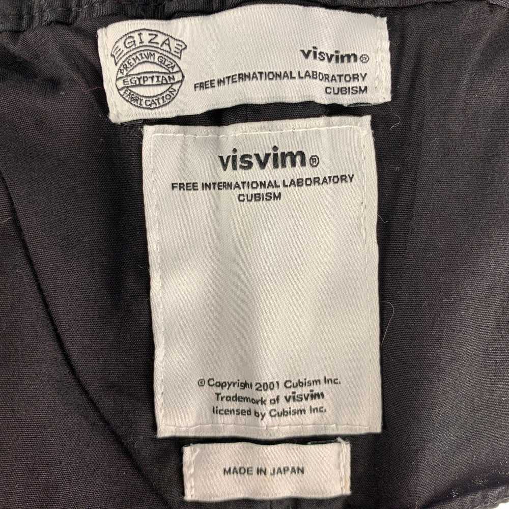 Visvim VISVIM Size L Black Solid Cotton Button Fl… - image 3