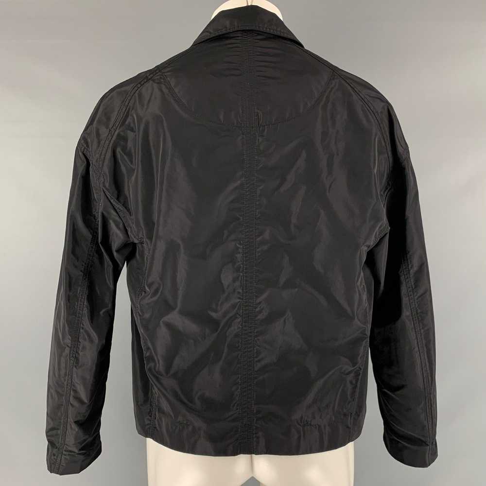 Tom Rebl TOM REBL Black Polyester Windbreaker Jac… - image 3