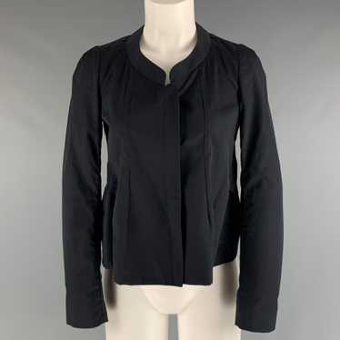 Marni MARNI Size 2 Black Cotton A-Line Jacket - image 1