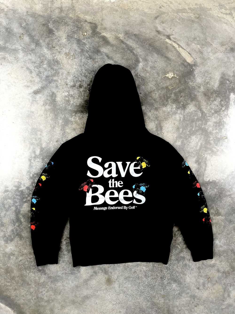 Golf Wang Golf Wang Black Save The Bees Logo Hood… - image 1