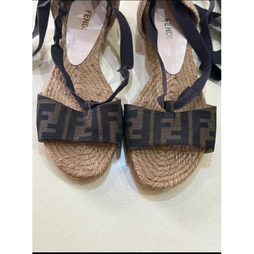 Fendi Cloth espadrilles - image 2