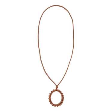 Max Mara Leather necklace - image 1