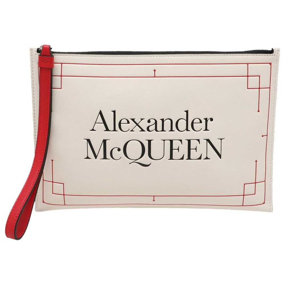 Alexander McQueen Leather clutch bag - image 1