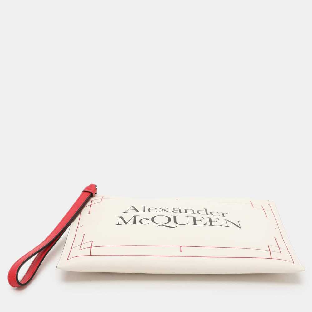 Alexander McQueen Leather clutch bag - image 5