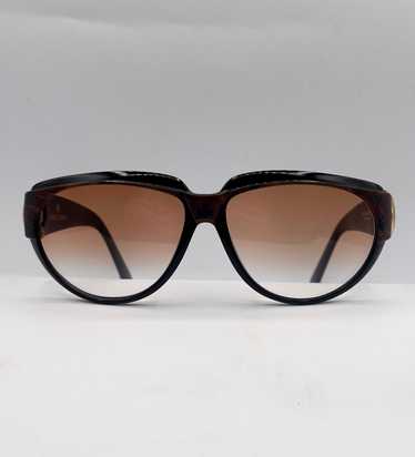 "Leather" 1980s Charles Jourdan Sunglasses