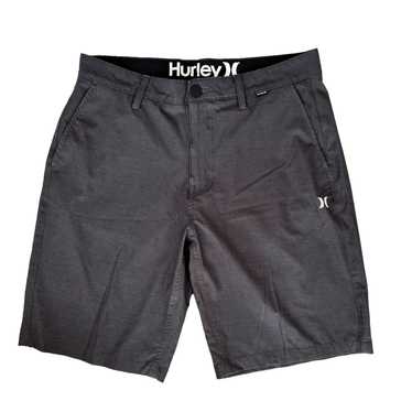 Hurley Hurley Gray Flat Front Shorts Sz 32