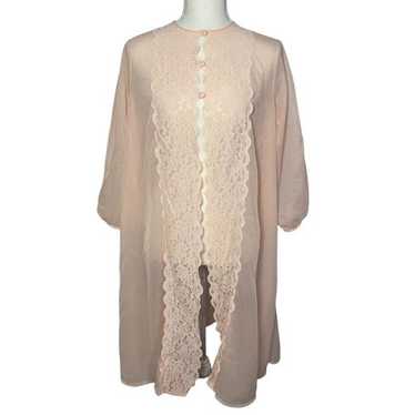 Vintage Sheer Nightgown, Medium - image 1