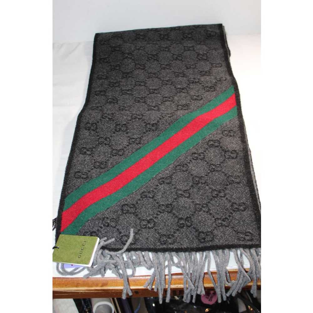 Gucci Wool scarf - image 4