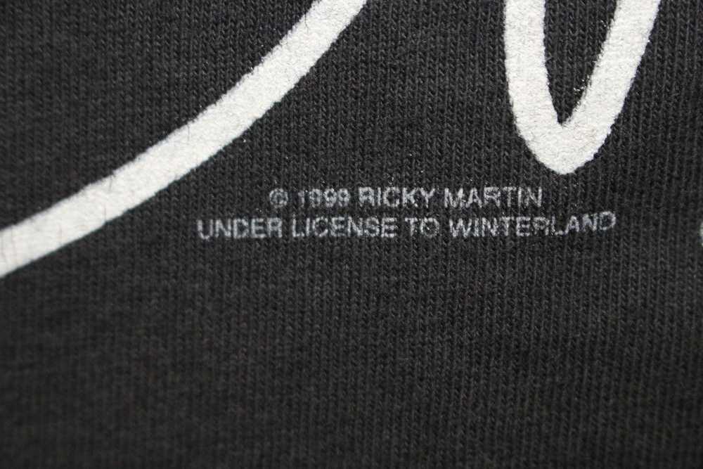 Tultex × Vintage Vintage Ricky Martin 1999 T-Shirt - image 2