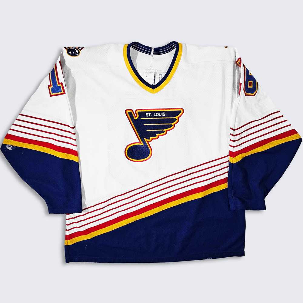 Ccm × Hockey Jersey × Vintage St Louis Blues Vint… - image 1