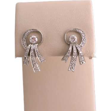 Retro Diamond Spray Earrings