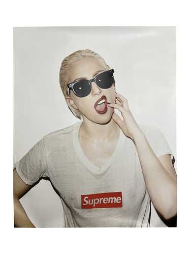 Supreme Supreme Lady Gaga Poster 2011