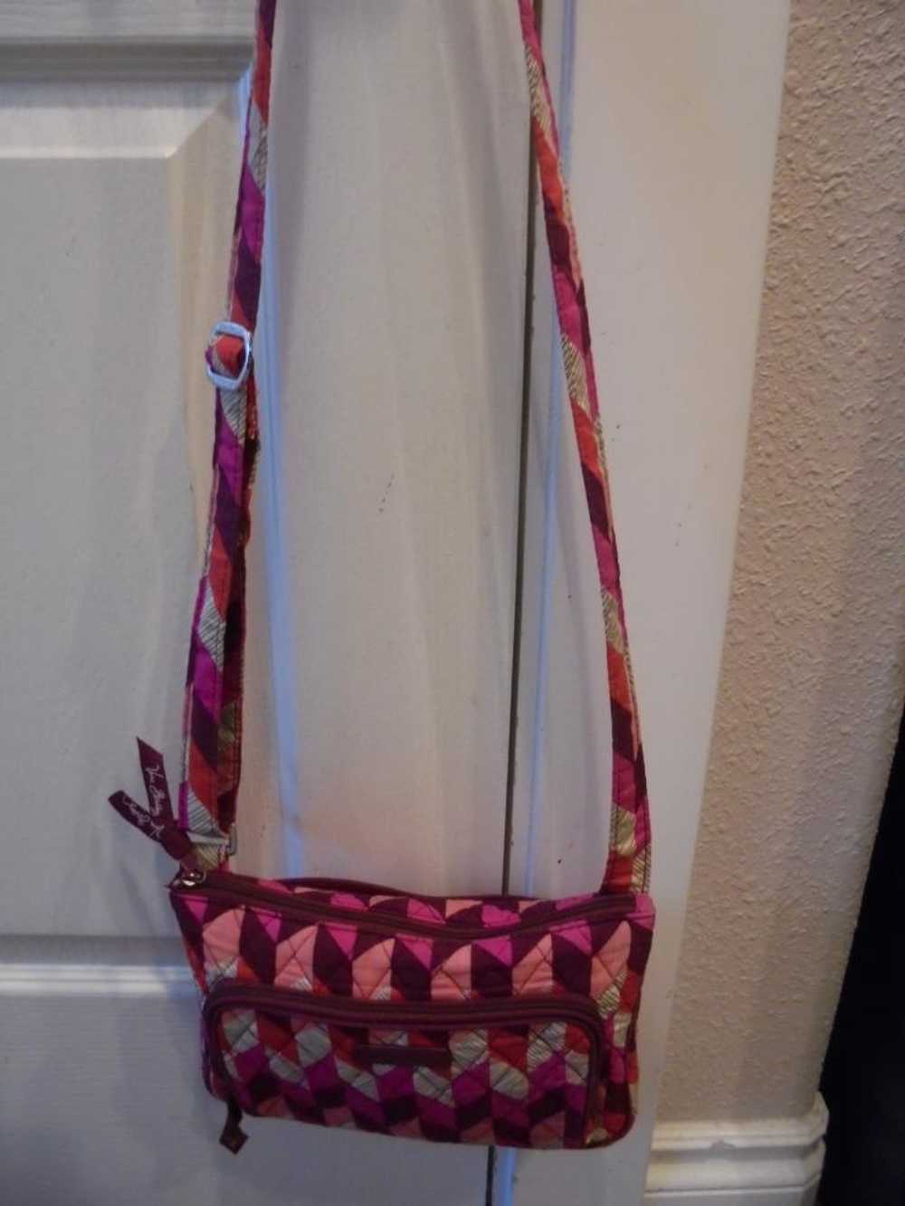 Vera Bradley Bohemian Chevron crossbody purse han… - image 3