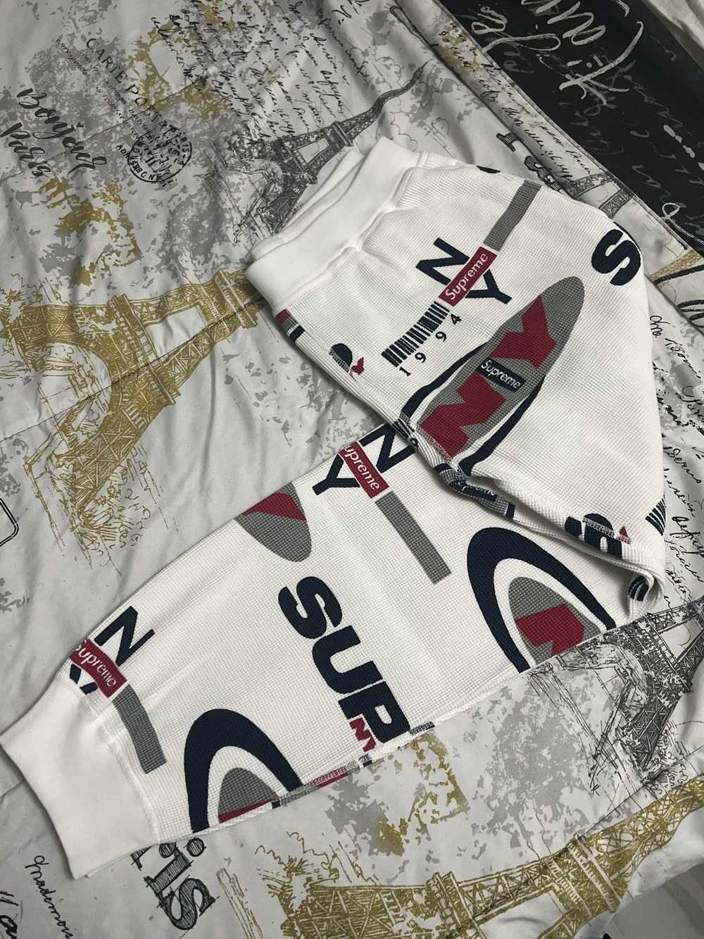 Supreme Supreme Sup NY Waffle Thermal Pant (FW18) - image 7