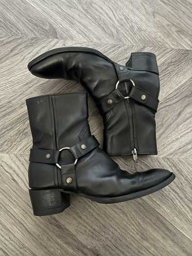 Saint Laurent Paris YSL Wyatt 40mm Harness Boots