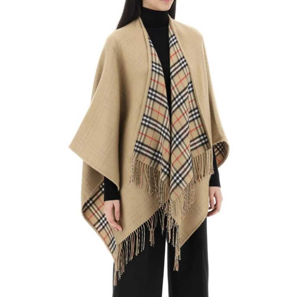 Burberry Wool poncho - image 3