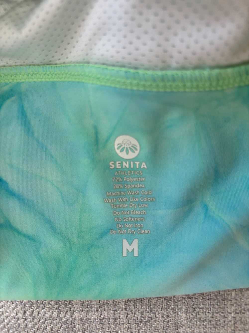 Senita Athletics Sierra Sports Bra - Key Lime Tie… - image 3