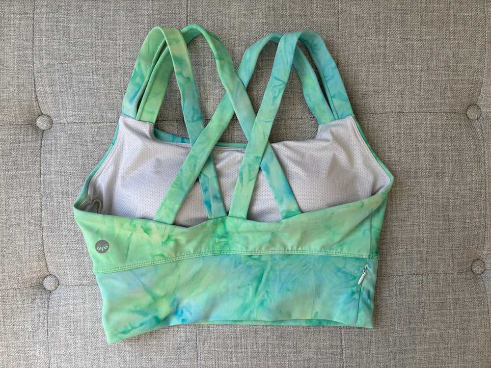 Senita Athletics Sierra Sports Bra - Key Lime Tie… - image 4